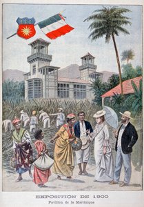 The Martinique Pavilion at the Universal Exhibition of 1900, Paris by Unbekannt