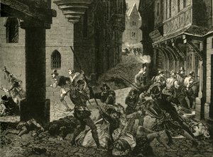 The Massacre of St. Bartholomew by Unbekannt
