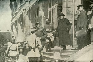 The Meeting of the British and French Ministers of War by Unbekannt