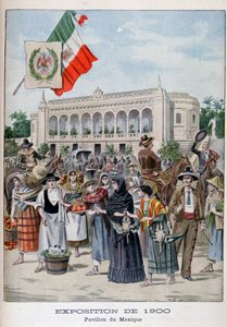 The Mexican Pavilion at the Universal Exhibition of 1900, Paris