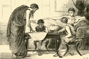 The Mother of the Gracchi, 1890 by Unbekannt
