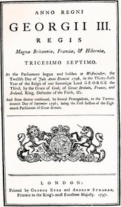 The Mutiny Act, 1797 by Unbekannt