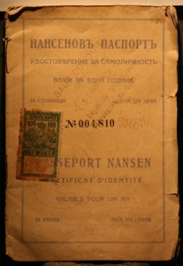 The Nansen Passport by Unbekannt