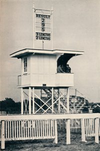 The New Judges Box, Kempton Park, c1940 by Unbekannt
