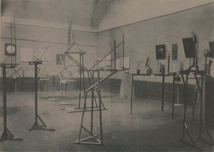 The OBMOKhU exhibition, 1921 by Unbekannt