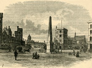 The Obelisk in St. Georges Circus by Unbekannt
