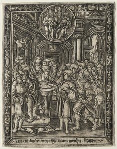 The Old King on His Throne, c1520 by Unbekannt