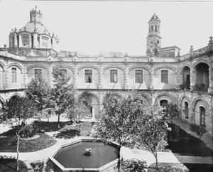 The Old San Hipolito Convent, Mexico City, Mexico, c1900 by Unbekannt