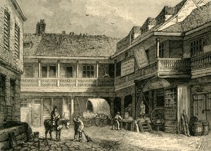 The Old Tabard Inn, c1878 by Unbekannt