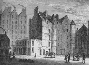 The Old Tolbooth, Edinburgh by Unbekannt