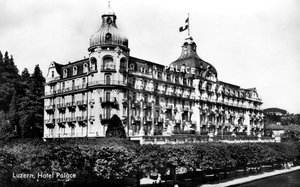 The Palace Hotel, Lucerne, Switzerland, early 20th century by Unbekannt