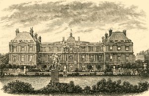 The Palais De Luxembourg, Paris, 1890 by Unbekannt