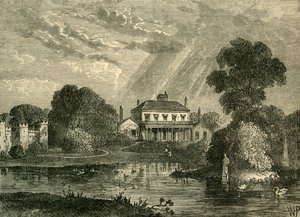 The Pavilion, Hans Place, in 1800 by Unbekannt