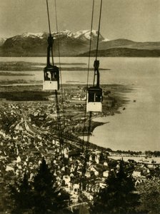 The Pfänderbahn cable car, Bregenz, Austria by Unbekannt