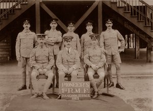 The Pioneers of the 1st Royal Munster Fusiliers, Rangoon, Burma, 1913 by Unbekannt