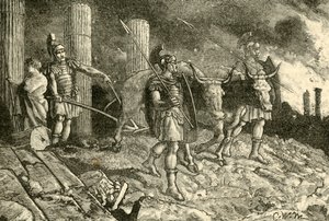 The Plough Driven Over the Site of Carthage, 1890 by Unbekannt