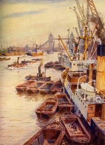 The Pool of London by Unbekannt