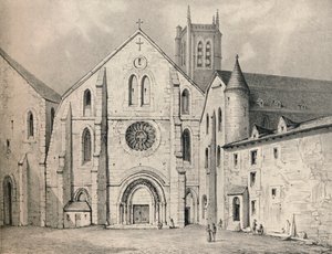 The Portal of the Abbey of St Genevieve