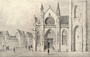 The Portal of the Church of St Jacques la Boucherie