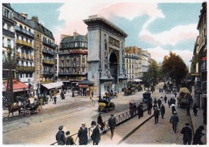 The Porte Saint Denis, Paris