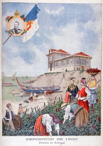The Portuguese Pavilion at the Universal Exhibition of 1900, Paris by Unbekannt
