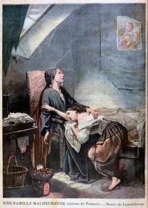 The Poverty-Stricken Family, or The Suicide by Unbekannt