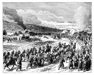 The Prussians Storming the Redoubts of Duppel