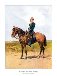 The Queens Own Royal Regiment, Staffordshire Yeomanry by Unbekannt