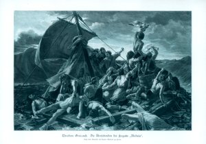 The Raft of the Medusa by Unbekannt