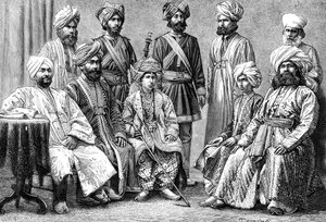 The Raja of Bahawalpur and his Court