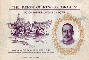 The Reign of King George V, Silver Jubilee, Cigarette Card Collectors Book, c1935