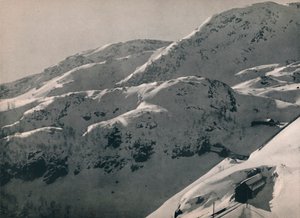 The Reinunga Tunnel on the Bergen Railway by Unbekannt