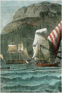The Rock of Gibraltar by Unbekannt