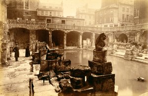 The Roman Baths, Bath by Unbekannt