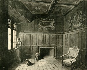 The Room in Edinburgh Castle in Which James VI Was Born by Unbekannt