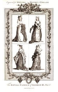 The Royal Family of George III, Published by Alexander Hogg by Unbekannt