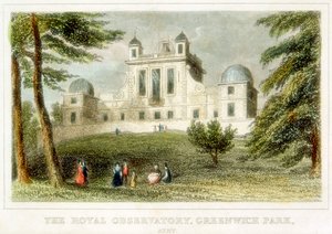 The Royal Greenwich Observatory, Flamsteed House, Greenwich Park, London