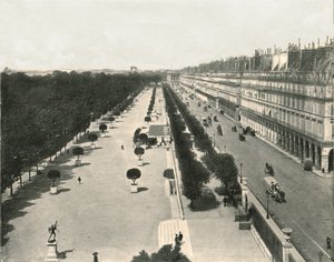 The Rue de Rivoli, Paris, France