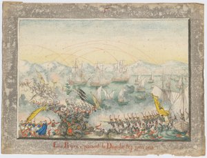 The Russians crossed the Danube in 1828 by Unbekannt