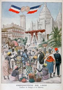 The Sengalise Pavilion at the Universal Exhibition of 1900, Paris