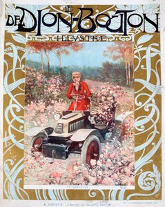The Skid, illustration from the magazine Le De Dion-Bouton by Unbekannt