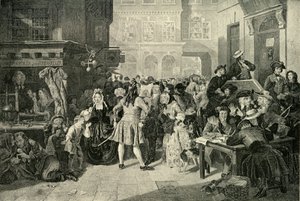 The South Sea Bubble, 1720 by Unbekannt