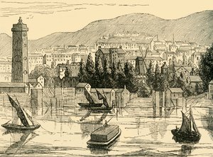 The South Side of the Thames, Taken from Adelphi Terrace, 1770 by Unbekannt