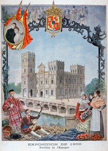 The Spanish Pavilion at the Universal Exhibition of 1900, Paris