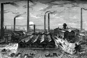 The St Rollox chemical works, Glasgow