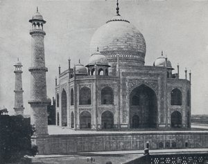 The Taj Mahal by Unbekannt