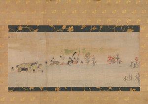 The Tale of Sumiyoshi Sumiyoshi Monogatari Emaki, late 13th century by Unbekannt