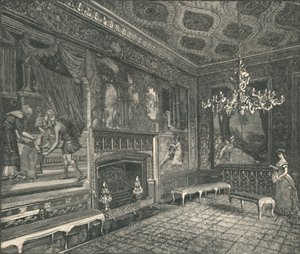 The Tapestry Room by Unbekannt