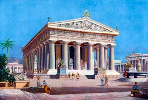 The Temple of Poseidon, Paestum, Italy