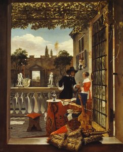 The Terrace by Unbekannt